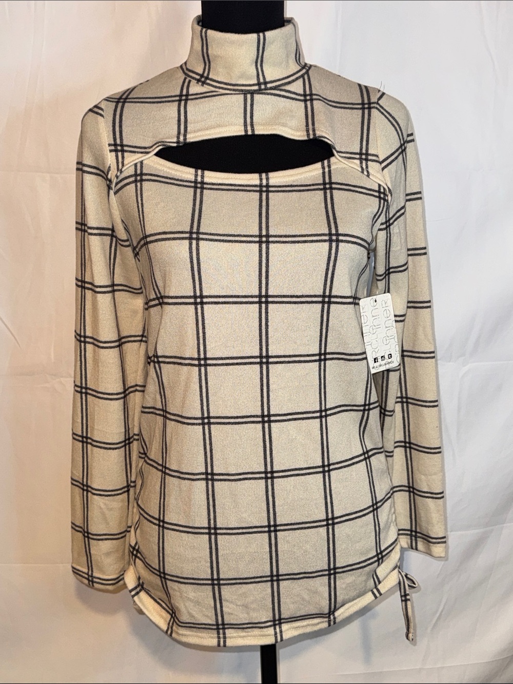 Inner Circle Peek-a-Boo Sweater